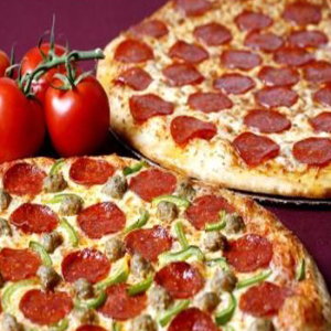 2 Large Pizzas