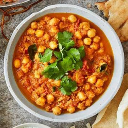 Chana Masala (Chickpeas Curry) 