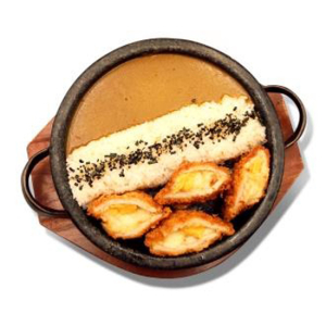 Sweet Potato Cheese Curry Katsu 커리 고구마 치 즈 돈까스