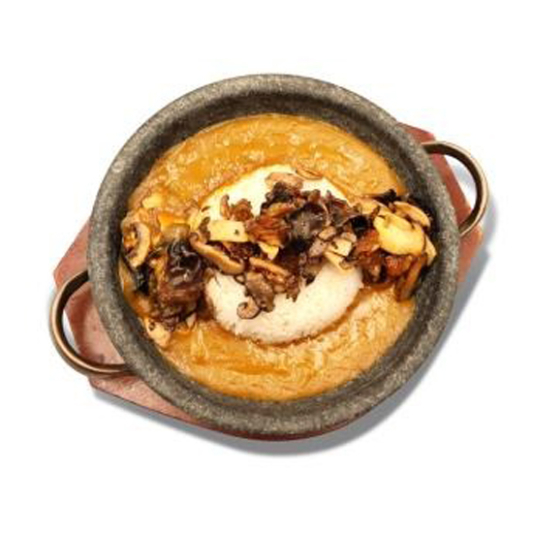 Mushroom Curry Hot Stone 돌솥 버섯카 레