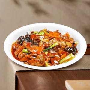 Braised Three Kinds of Meat / 溜三样