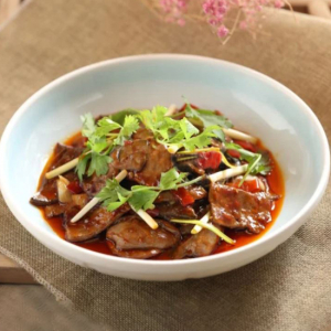 Stir-Fried Kidneys and Liver (Lunch Special) / 葱爆腰花