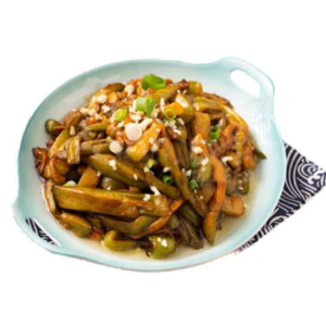 Braised Eggplant and Green Pepper (Lunch Special) / 酱茄椒