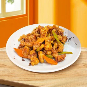 Eggplant with Pork Belly /  溜肉段茄子