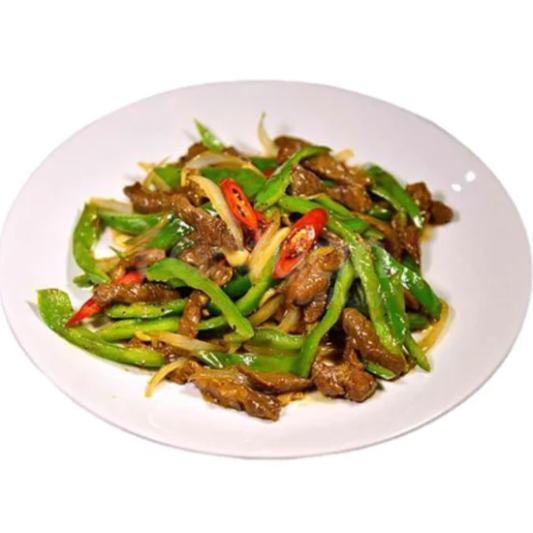 Green Pepper Beef / 角椒牛肉