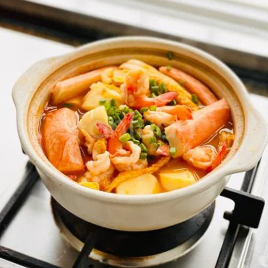 Seafood Tofu Pot / 海鲜豆腐煲