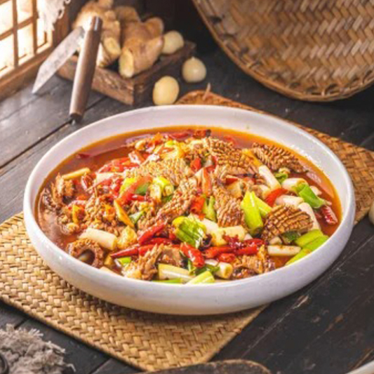 Stir-Fried Kidney with Green Onion / 葱爆腰花