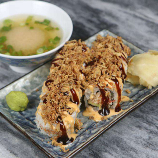 3. Crunchy California Roll