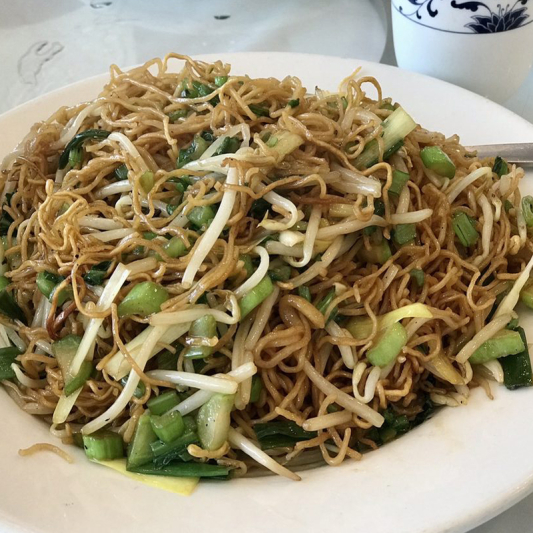 F1. Saut&eacute;ed Noodles with Soy Sauce 豉油皇炒面