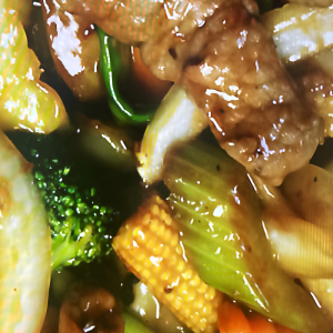Beef with Mixed Vegetables