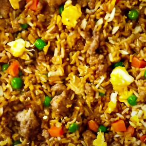 BBQ Pork Fried Rice