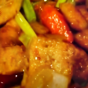 Diced Chicken with Cashews