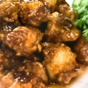 Honey Garlic Boneless Pork