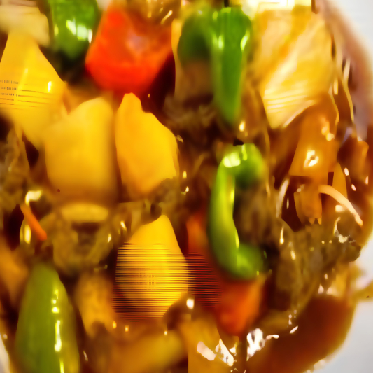 Beef with Satay Sauce