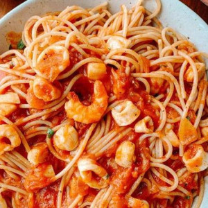 P&acirc;tes aux fruits de mer