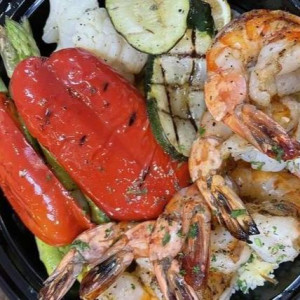 Crevettes grill&eacute;es (5 mcx)