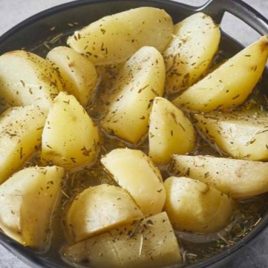 Pommes de terre &agrave; la grecque 