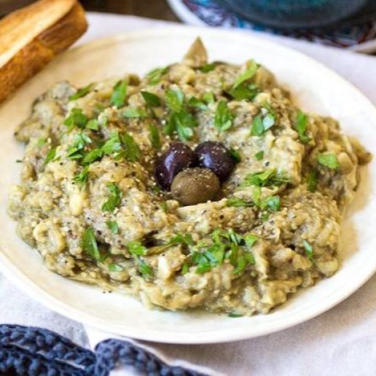 Trempette d'aubergine 