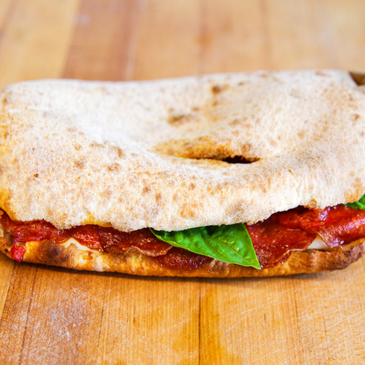Pepperoni Panouzzo Sandwich