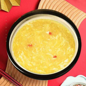 Sweet Corn & Egg White Soup