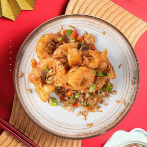 Prawns with Salt & Pepper (in Shell)