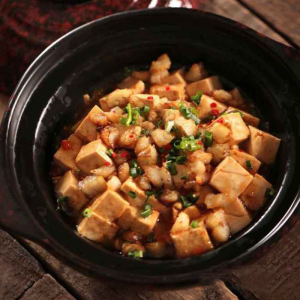 Chicken & Salted Fish with Tofu Pot