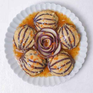 Shrimp-Stuffed Eggplant