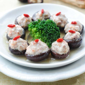 Shrimp-Stuffed Fresh Mushrooms