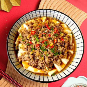 Fujian-Style Steamed Tofu