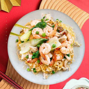 Seafood Pan-Fried Crispy Noodles