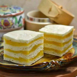 Custard Layered Cake