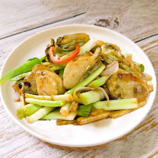 Oyster with Ginger Sizzling Platter