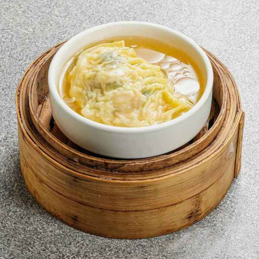Seafood Dumpling in Soup