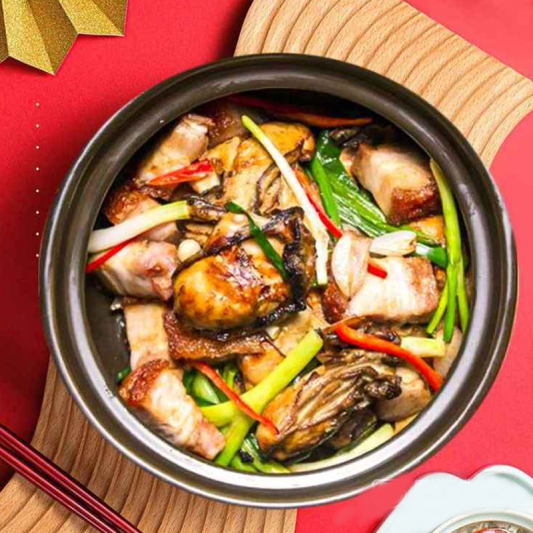 Roasted Pork & Oyster Pot