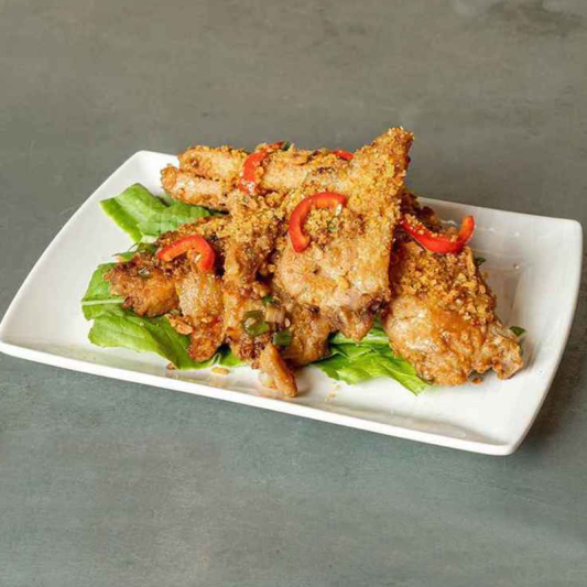 Pork Chop with Spicy Salt