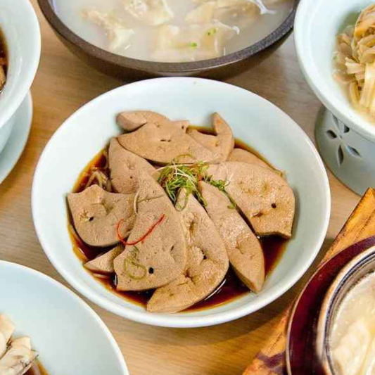 Steamed Pork Liver