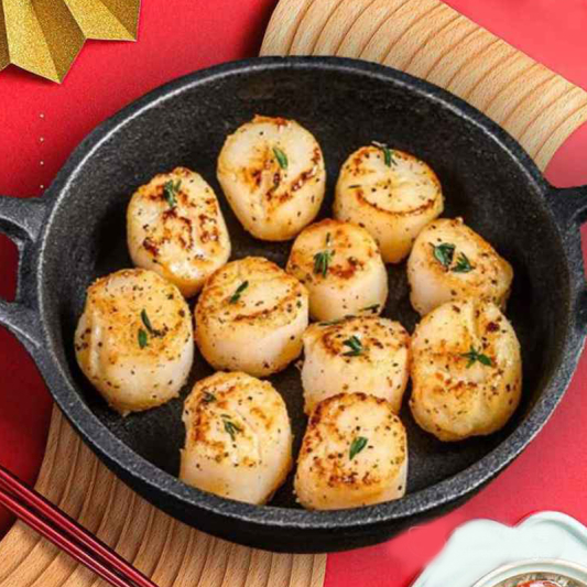 Stir-Fried Scallops 