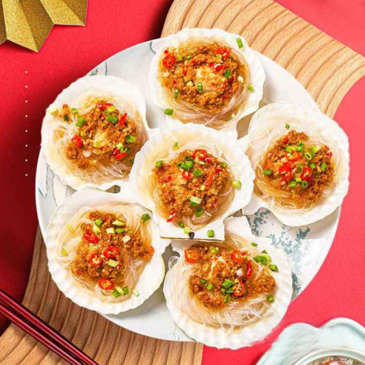 Steamed Giant Clam with Vermicelli