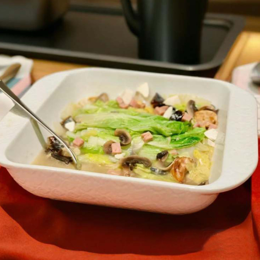 Braised Cabbage with Egg Combination