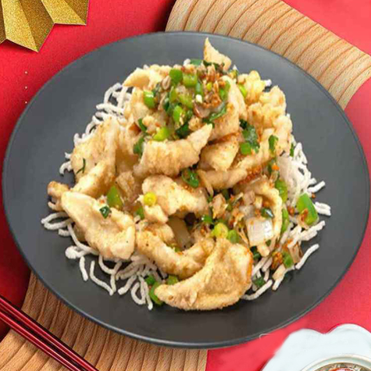 Deep-Fried Calamari with Salt & Pepper