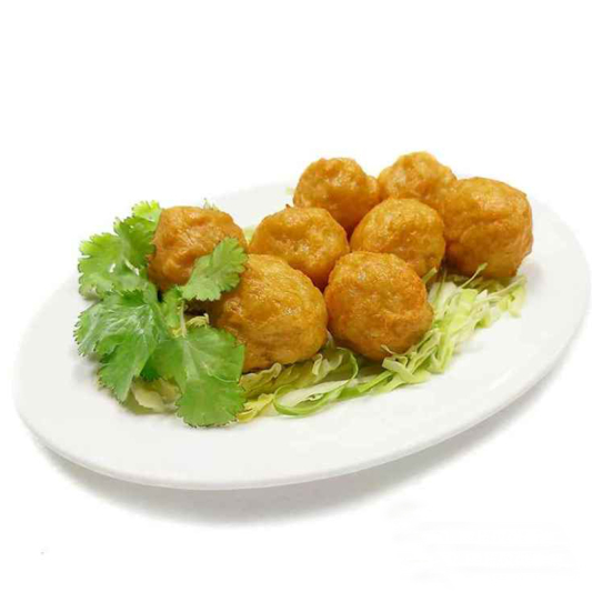 Steamed Shrimp Balls with Sticky Rice