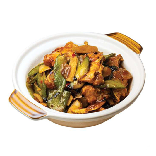 Catfish & Bitter Melon with Bean Curb