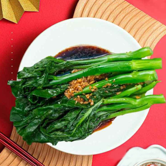 Chinese Broccoli with Garlic