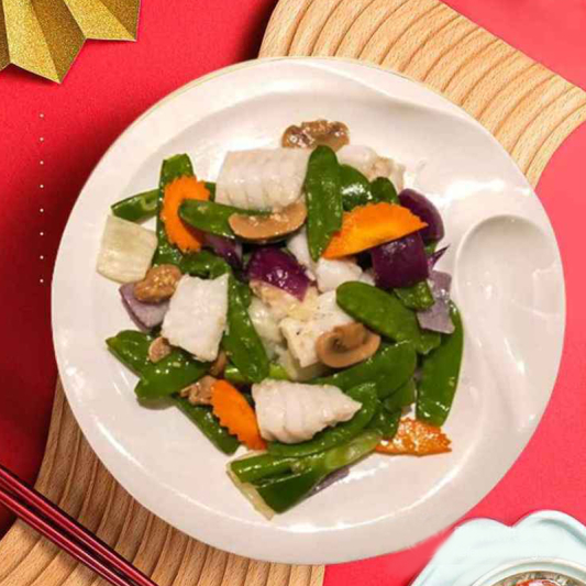 Fish with Black Bean Sauce