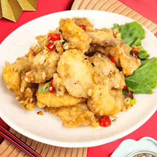 Deep-Fried Fish Fillet with Spicy Salt