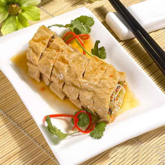 Shanghai-Style Bean Curd with Vegetables