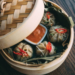 Momo vapeur / Steamed Momo