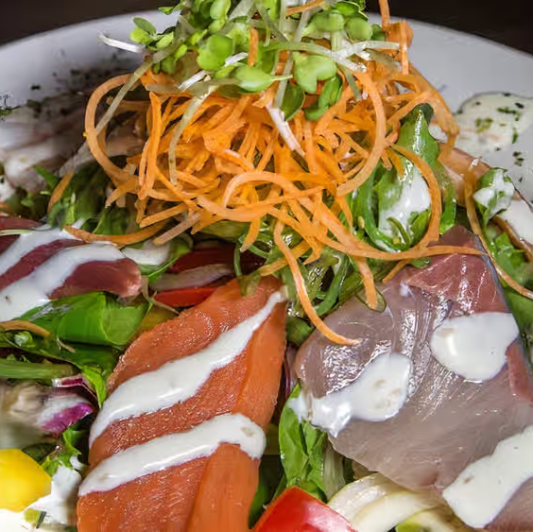 Supreme Sashimi Salad