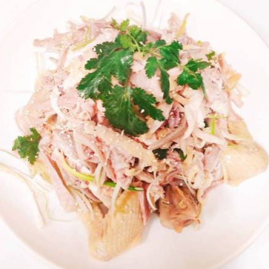 Pork Tripe Chicken with Wasabi Sauce 豬肚撈雞