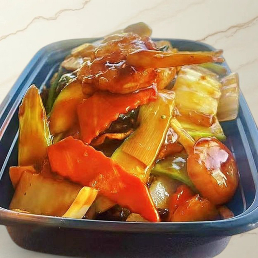 923. Shrimp with Mixed Vegetables